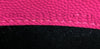 SAINT LAURENT Grain De Poudre Matelasse Chevron Monogram Chain Wallet Hot Pink