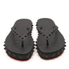 NEW Christian Louboutin Loubi Stud Platform Flip Flop (Women) 36 Black