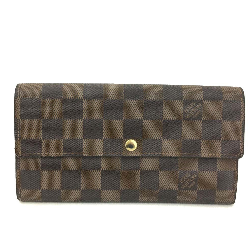 PRE-ORDER Louis Vuitton  Damier Ebene Sarah Wallet CA2110