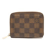 USED Louis Vuitton Damier Ebene Zippy Coin Purse