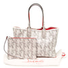 NEW Christian Louboutin Small Cabata Toile Monogram Tote White