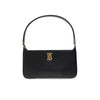 NEW $1750 Burberry Smooth TB Medium Plaque Shoulder Bag Black