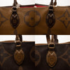 Louis Vuitton Onthego Giant Gm Brown Monogram Reverse Canvas Tote