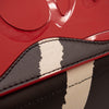 NEW Christian Louboutin Large Cabarock Zebra Stripe Tote in Dark Brown