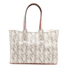 NEW Christian Louboutin Small Cabata Toile Monogram Tote White