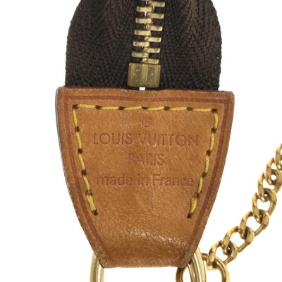 LOUIS VUITTON Monogram Mini Pochette Accessories