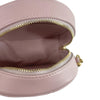 PRE-ORDER Chanel  Calfskin Quilted Pearl Round Clutch With Chain Light Pink 31*