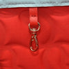 CHRISTIAN LOUBOUTIN NAPPA EMBOSSED EAST WEST CABATA TOTE MINERAL