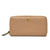Gucci  Dollar Calfskin GG Marmont Zip Around Wallet Beige