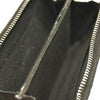 LOUIS VUITTON Taiga Zippy Coin Purse Vertical Black