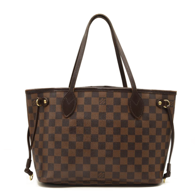 LOUIS VUITTON Damier Ebene Neverfull PM Tote SA1132