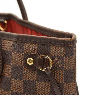 LOUIS VUITTON Damier Ebene Neverfull PM Tote SA1132