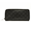 Louis Vuitton  Damier Graphite Zippy Coin Purse Vertical CA1136