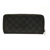 Louis Vuitton  Damier Graphite Zippy Coin Purse Vertical CA1136