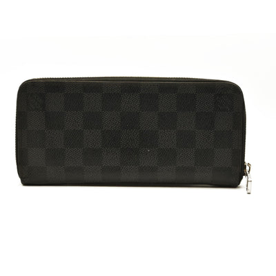 Louis Vuitton  Damier Graphite Zippy Coin Purse Vertical CA1136