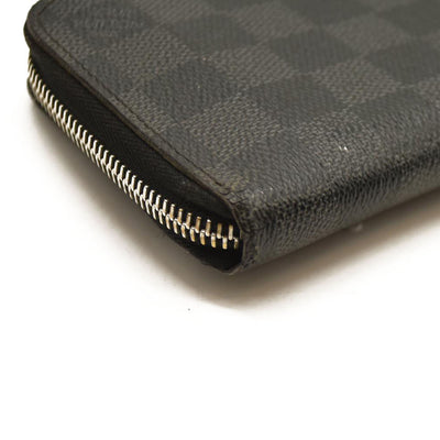 Louis Vuitton  Damier Graphite Zippy Coin Purse Vertical CA1136
