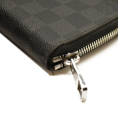 Louis Vuitton  Damier Graphite Zippy Coin Purse Vertical CA1136