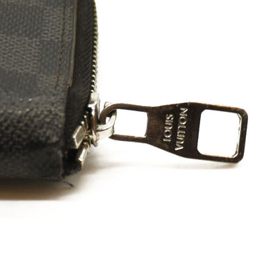 Louis Vuitton  Damier Graphite Zippy Coin Purse Vertical CA1136