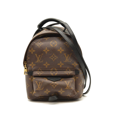 USED $2440 LOUIS VUITTON Monogram Palm Springs Backpack Mini