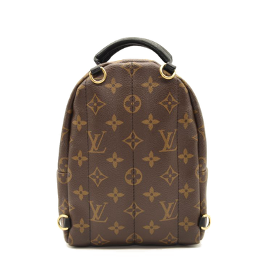 USED $2440 LOUIS VUITTON Monogram Palm Springs Backpack Mini