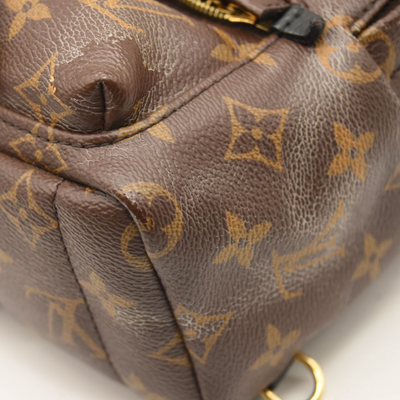 USED $2440 LOUIS VUITTON Monogram Palm Springs Backpack Mini