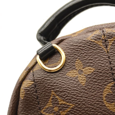 USED $2440 LOUIS VUITTON Monogram Palm Springs Backpack Mini