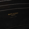 Saint Laurent Canvas Calfskin Leopard Print Monogram Mini Lou Camera Bag Brown