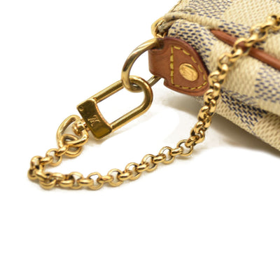 Louis Vuitton  Damier Azur Eva Clutch SN4112