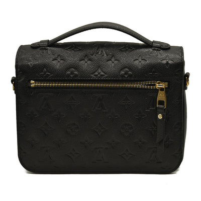 LOUIS VUITTON  Empreinte Pochette Metis Black DU3157