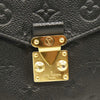 LOUIS VUITTON  Empreinte Pochette Metis Black DU3157