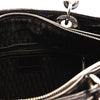 USED CHRISTIAN DIOR Patent Cannage Large Lady Dior Black