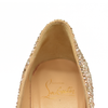 Christian Louboutin Kate 85 mm Gold Crystal Embellished Pumps EU 35