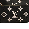 LOUIS VUITTON  Empreinte Monogram Giant Neverfull MM Black Beige rfid