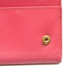 PRADA Saffiano Metal Continental Flap Wallet Begonia