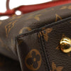 LOUIS VUITTON  Monogram Flower Tote Coquelicot