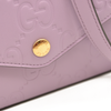 Gucci  Calfskin GG Super Mini Shoulder Bag Purple NEW