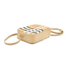 Burberry Calfskin Vintage Check Small Camera Bag Archive Beige