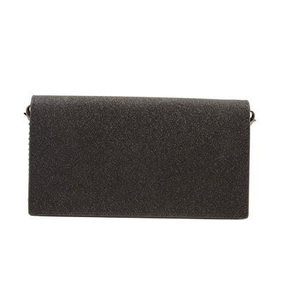 NEW Christian Louboutin Loubi54 Glitter Leather Clutch