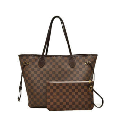 LOUIS VUITTON Damier Ebene Neverfull MM