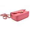 Chanel Jersey Quilted Mini Rectangular Flap Pink 19*