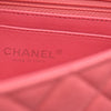 Chanel Jersey Quilted Mini Rectangular Flap Pink 19*