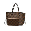 Louis Vuitton  Damier Ebene Neo Neverfull MM Rose Ballerine