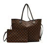 Louis Vuitton  Damier Ebene Neverfull MM With Pouch