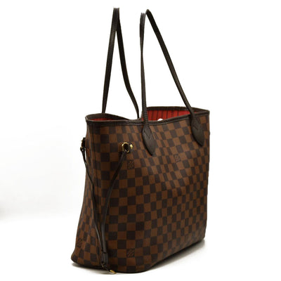 Louis Vuitton  Damier Ebene Neverfull MM With Pouch