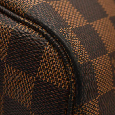 Louis Vuitton  Damier Ebene Neverfull MM With Pouch