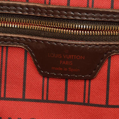 Louis Vuitton  Damier Ebene Neverfull MM With Pouch