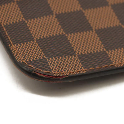 Louis Vuitton  Damier Ebene Neverfull MM With Pouch