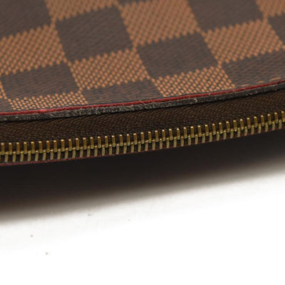 Louis Vuitton  Damier Ebene Neverfull MM With Pouch