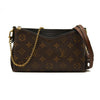 Louis Vuitton  Monogram Pallas Clutch Black