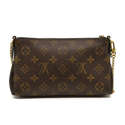 Louis Vuitton  Monogram Pallas Clutch Black